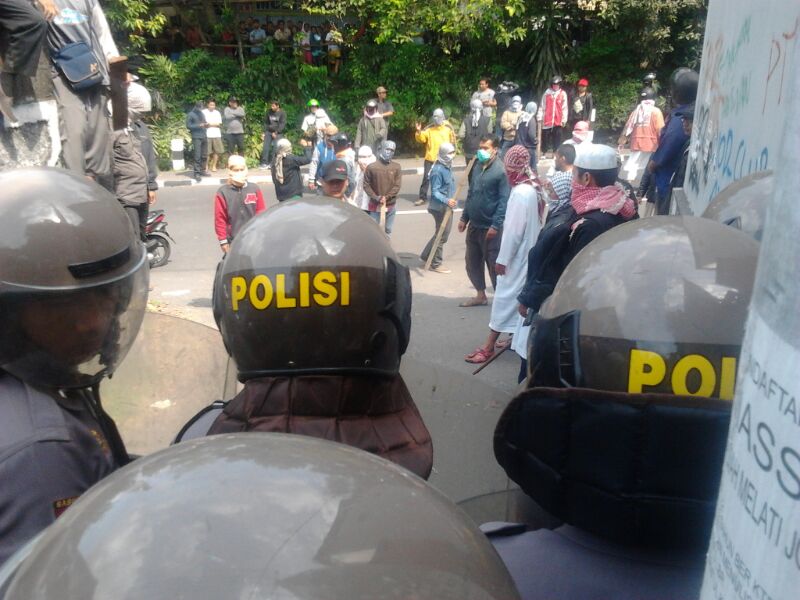 Perusakan Gereja Pangukan beritajogja.co.id